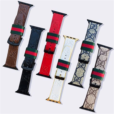 luxury bands for apple watch|luxury apple watch bands gucci.